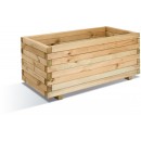 Jardinière en bois - 143 litres  - 100 x 50 cm - Stockholm 50 JARDIPOLYS