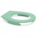 Lunette WC clipsable 100% hygiénique - Vert Amande