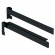 Paire de consoles 35 cm Clarence - pour fixation murale - ajustable 40-60 mm