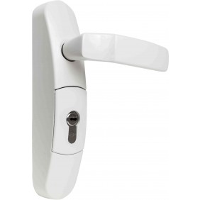 Module extérieur pour serrure antipanique - à béquille - Fluid blanc JPM
