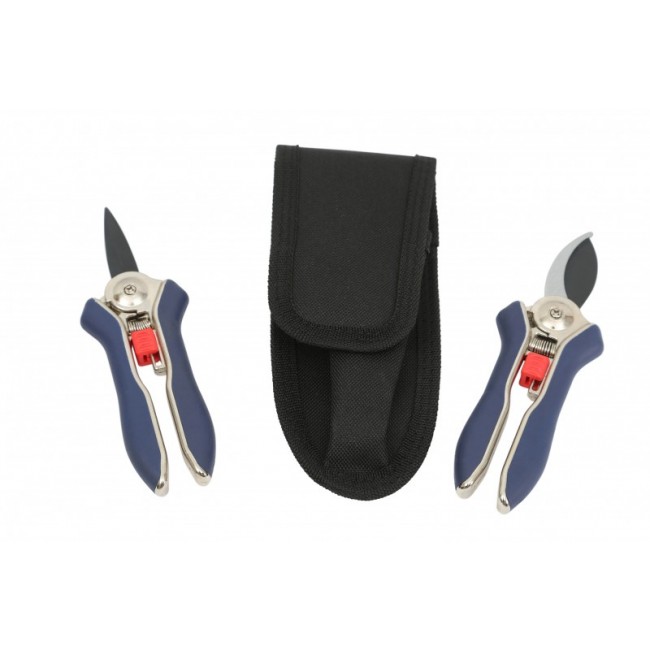 Set de 2 sécateurs à fleurs avec pochette - Bricozor 1.jpeg SPEAR AND JACKSON