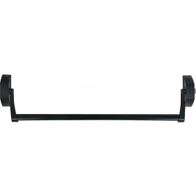Antipanique Isy Bar EN1125 1 point latéral barre de 1200 mm - noir JPM