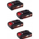 Lot de 4 batteries 2,0 Ah Power-X-Change - 18 volts EINHELL