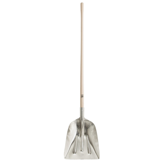 Pelle en aluminium avec manche en bois - longueur 130 cm LEBORGNE