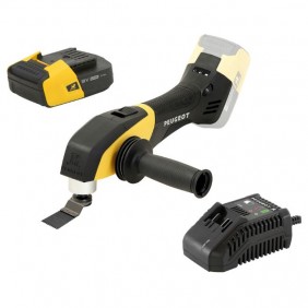 Outil multi-fonctions 18V + 1 batterie 2Ah + chargeur - ENERGYTOOL-18V PEUGEOT