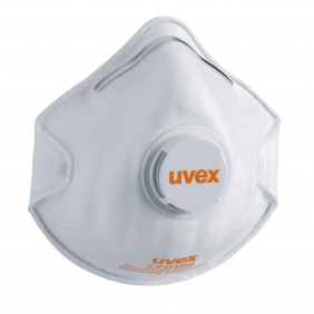 Masques respiratoires FFP2 - avec soupape - Silv-Air C 2210 UVEX