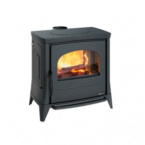 Poêle à bois en fonte et catalytique 11,9 kW - noir anthracite - Lavinia EOS LA NORDICA EXTRAFLAME