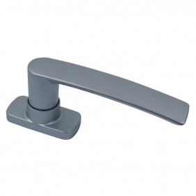 Poignée de fenêtre aluminium Eos - entraxe 43 mm - carré 7 x 23 mm FAPIM