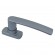 Poignée de fenêtre aluminium Eos - entraxe 43 mm - carré 7 x 23 mm