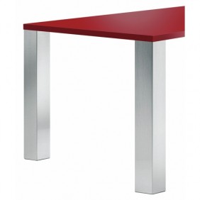 Pieds de table en aluminium-carré 100x100 mm-Quadra 641 EliteLine CAMAR