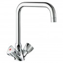 Mélangeur cuisine monotrou sur table - Bec L200 x H190 - G66452 DELABIE