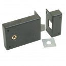 Serrure en applique horizontale - fonction bec-de-cane JPM