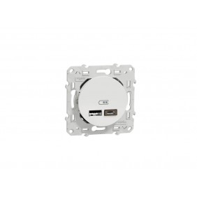 Prise chargeur USB - Odace SCHNEIDER