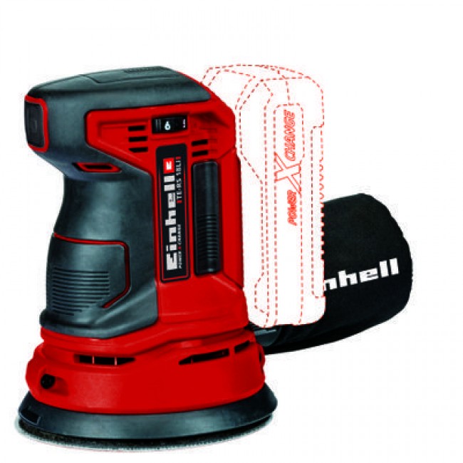 Ponceuse excentrique TE-RS 18 Li - Solo - 125 mm EINHELL