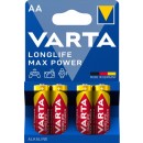 4 X Pile alcaline Longlife Max Power - AA ou AAA VARTA