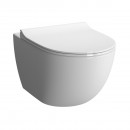 Cuvette WC suspendue compacte sans bride Sento VITRA