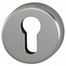 Rosace pour poignée de porte - inox - Isis BOUVET