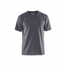 T-shirt de travail respirant 100% coton uni 3525 - gris clair BLAKLADER