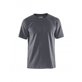 T-shirt de travail respirant 100% coton uni 3525 - gris clair BLAKLADER