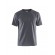 T-shirt de travail respirant 100% coton uni 3525 - gris clair