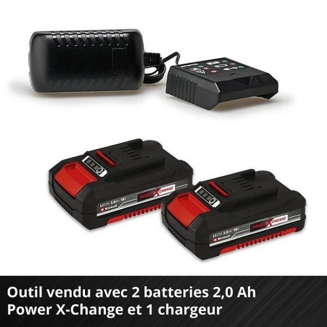 Perceuse visseuse sans fil TE-CD 18:2 Li (2x2,0 Ah) - Power X-Change - Bricozor 3 .jpeg EINHELL