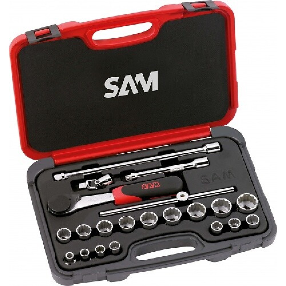 Coffret de douilles de mécanicien 23 pièces BAHCO S240 | Leroy Merlin