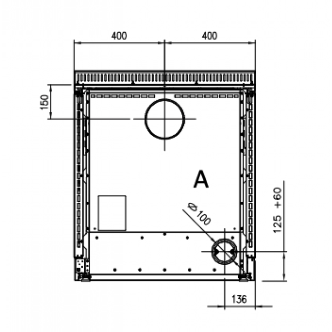 Schéma Cuisinière à bois - Verona XXL - encastrable - 7 Kw - Bricozor.png LA NORDICA EXTRAFLAME
