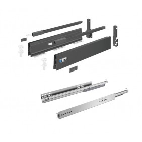 Casserolier InnoTech Atira avec coulisses Silent System 30 kg H 144 mm HETTICH