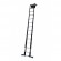 Echelle télescopique Space Bamboo hauteur max 4,85 m - 13 marches