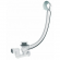 Vidage baignoire universel NF - à câble 650 mm - siphon orientable