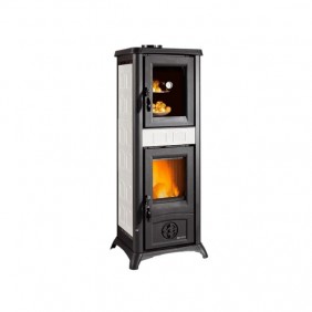 Poêle à bois avec four 7,3 kW - Gemma Forno 5.0 Ceramica LA NORDICA EXTRAFLAME