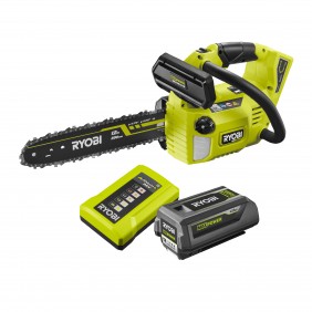 Tronçonneuse sans fil 36V 30 cm + 1 batterie MaxPower 4,0 Ah et chargeur - RY36THCSX30A-140 RYOBI