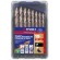 Coffret 19 forets métaux HSS taillés meulés affûtage Smart Point - Ø1-10mm