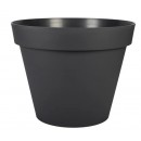 Pot rond anthracite - diamètre 80 cm - 170 litres - Toscane 13623  m.jpeg EDA PLASTIQUES