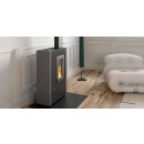Poêle à granulés extra plat ventilé 7 kw - Luisella 5.0 maxi LA NORDICA EXTRAFLAME