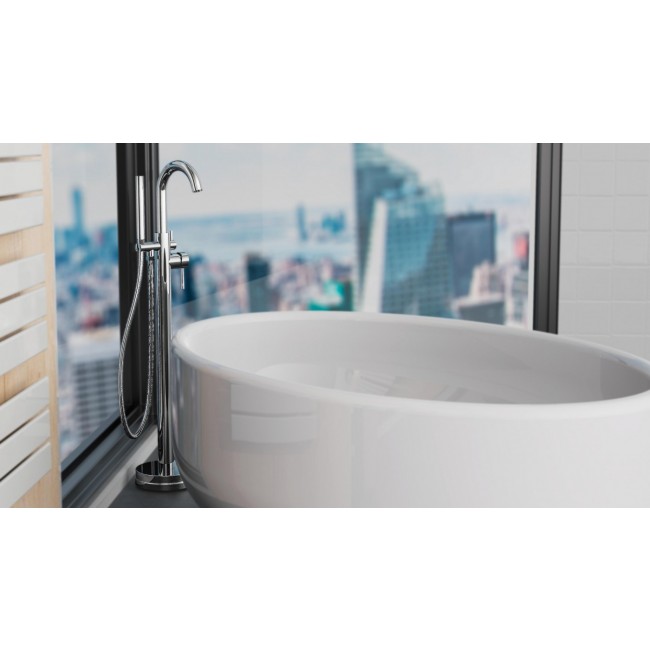 Mitigeur pour baignoire - monocommande - montage au sol Cornwall 1.jpeg SCHÜTTE