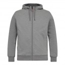 Sweat de travail imperméable zippé à capuche Extend - coloris gris ENGEL