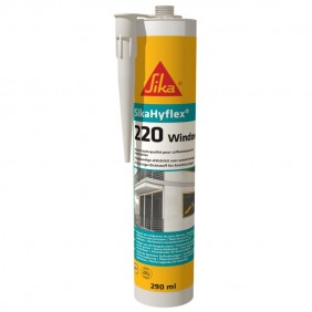 Mastic hybride Sikaflex 220 Window - spécial calfeutrement SIKA