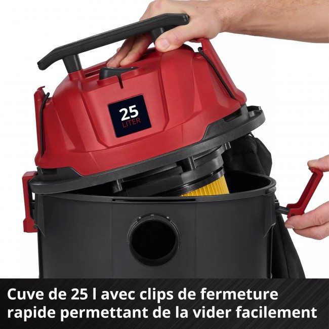 Aspirateur eau et poussière - 25L - puissance 850W - TC-VC 2555 7.jpeg EINHELL
