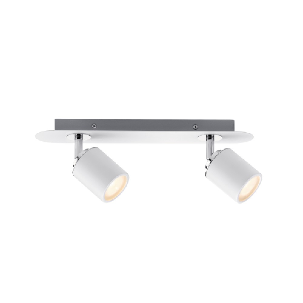 Spot Encastré LED GU10 IP44 - Blanc Chaud 1,2W - Pour Salle De Bain, Extérieur - Ø Trou 70 Mm - Design Plat Moderne