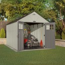 Abri de jardin polyéthylène Woodgrain - 10,27m² - plancher inclus - Bricozor 2.jpg SUNCAST