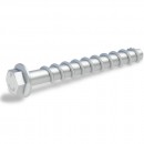 Vis béton tête hexagonale acier zingué lamellaire R-HLX RAWL