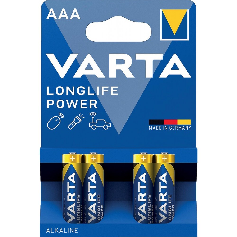 Pile Alcaline AAA Varta Longlife Power 4903301124