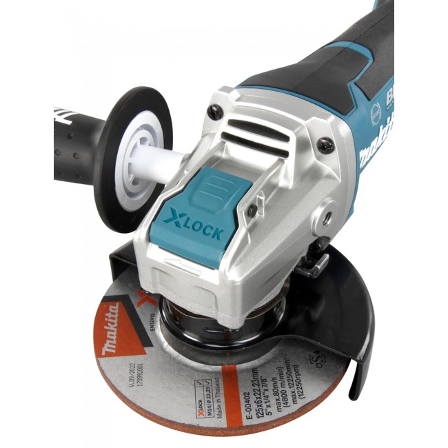 Meuleuse sans fil LXT® 18V avec poignée X-LOCK - Ø125mm - batteries + chargeur - DGA519RTJ1 - Bricozor 7.jpg MAKITA