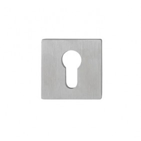 Rosaces carrées clé I - Quick Fit - inox - par 25 - Trondheim HOPPE