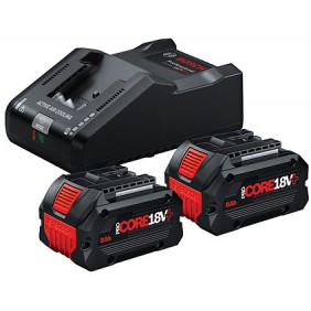 Kit chargeur GAL 18V-160 PROFESSIONAL + 2 batteries Starter-Set ProCORE 18V BOSCH