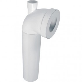 Pipe longue recoupable avec  prise d' air REGIPLAST