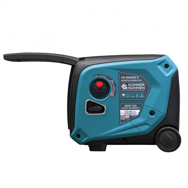 Groupe électrogène:onduleur à essence:gaz - 4 kW - 230V - KS 4000iEG S - Bricozor 10.jpeg KONNER & SOHNEN