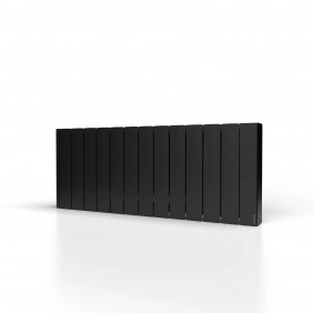 Radiateur électrique bas 1500W connecté WiFi - noir - Belize II ROINTE