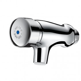 Robinet temporisé pour lavabo - eau froide - Tempostop mural DELABIE